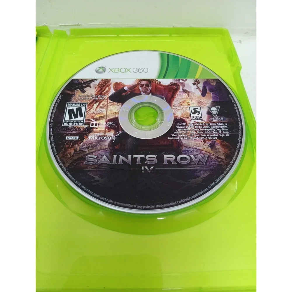 Xbox 360 Saints Row 4 Game Commander In Chief Edition C.I.B.
